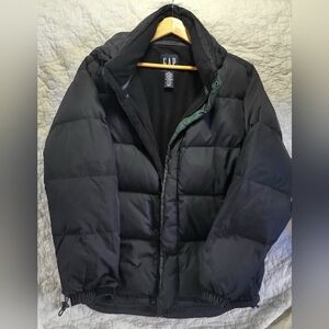 Gap Men's Puffer Jacket Black sz Small